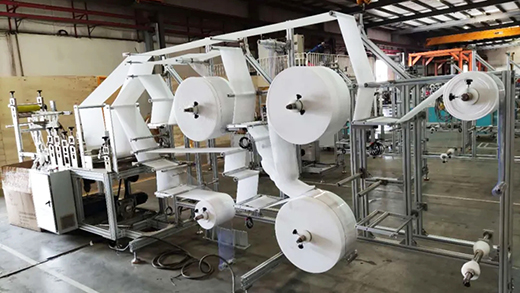 滬工KN95口罩打片機(jī)