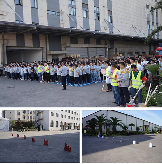 上海滬工成功舉行2019年上半年消防演習(xí) 上海滬工成功舉行2019年上半年消防演習(xí)